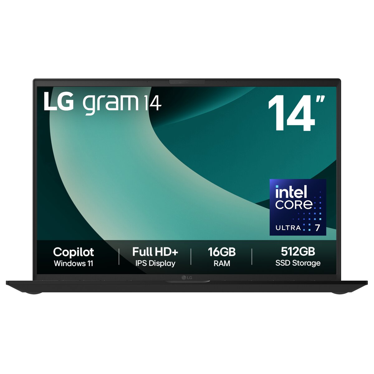 LG Gram LG gram 14Z90T-G 14 Hybrid AI Laptop - Intel® Core™ Ultra 7 255H, 512 14Z90T-G.AA75A1 image gallery 1